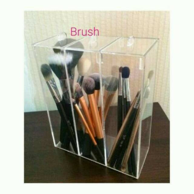 Acrylic brush,akrilik tempat make up