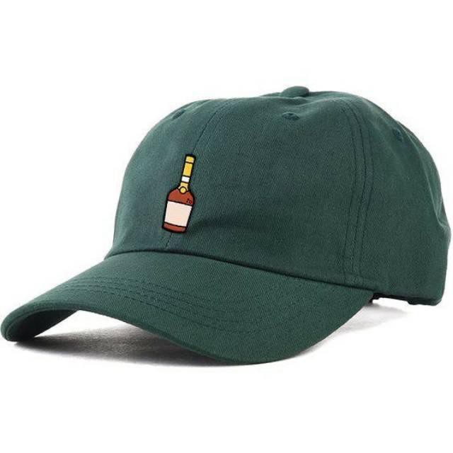 topi baseball botol hijau