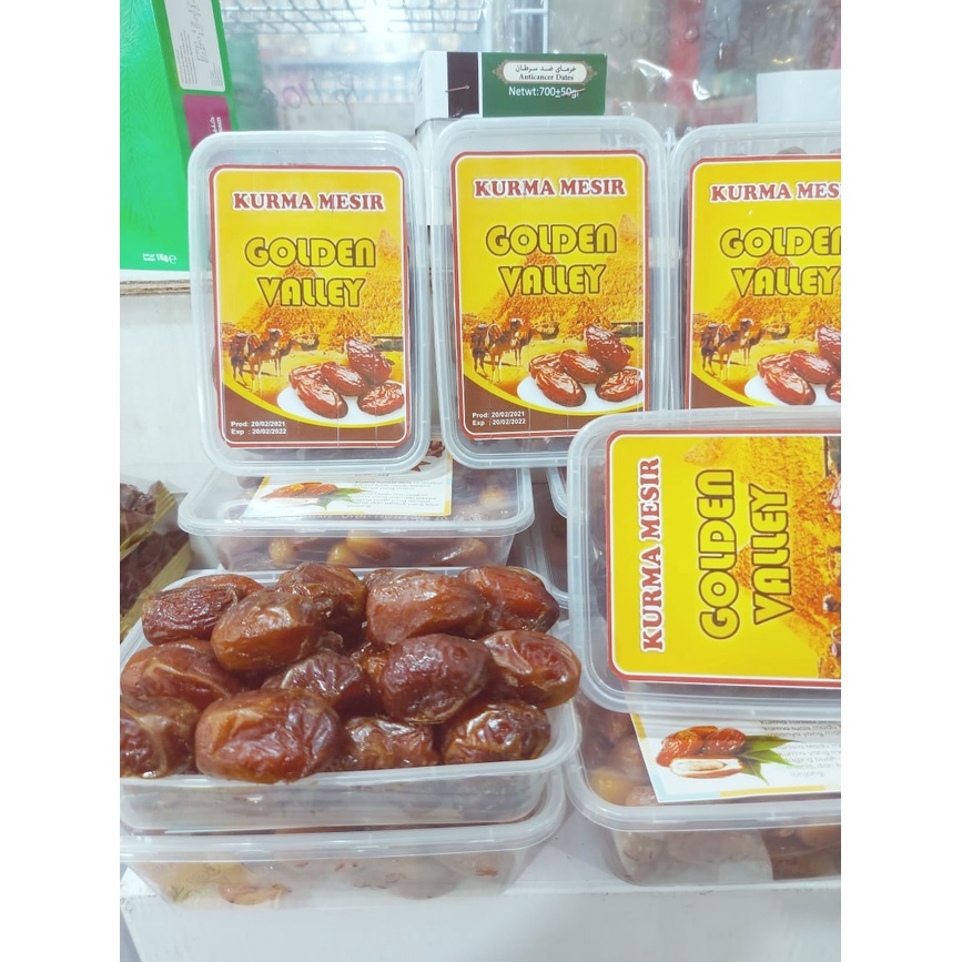 Kurma Mesir Golden Valley Original / Kurma Golden Valley 500GR//OLEH OLEH HAJI UMROH