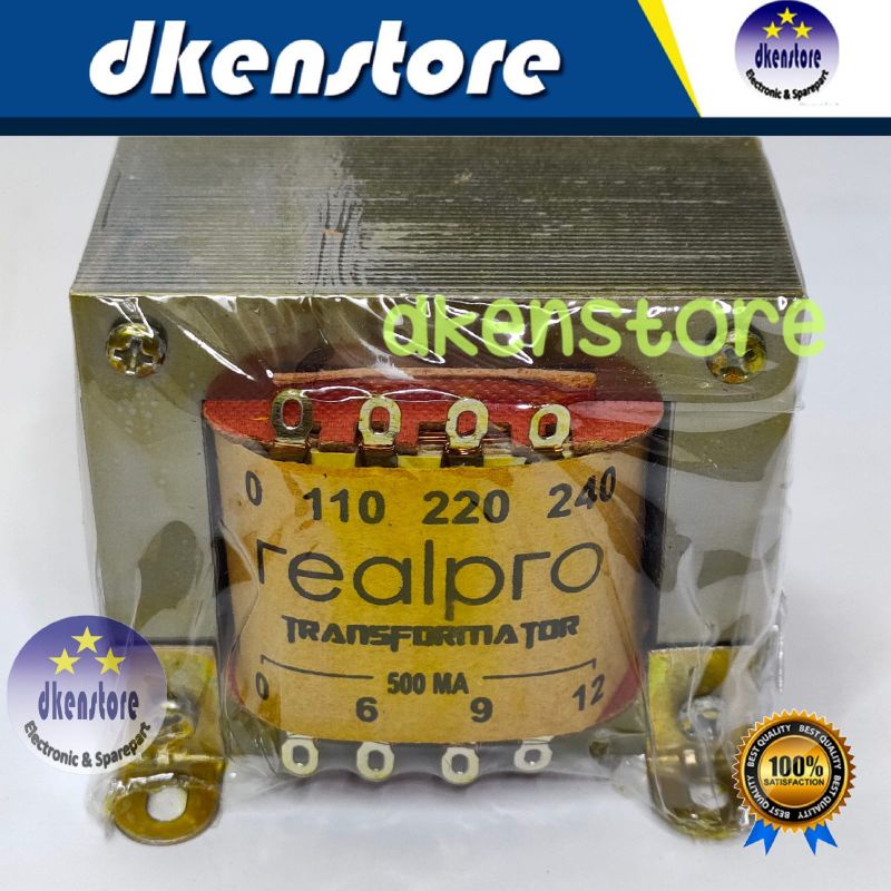 Trafo Realpro 5ACT32 Tembaga murni 5 Ampere CT 32V 5A CT32