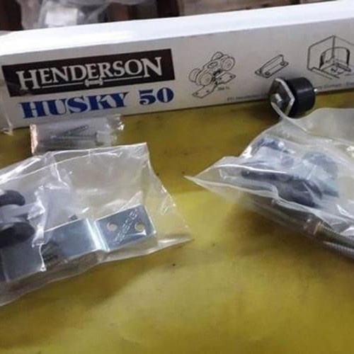 Roda Pintu Sliding Geser Henderson Husky pack 50 N Set Kumplit