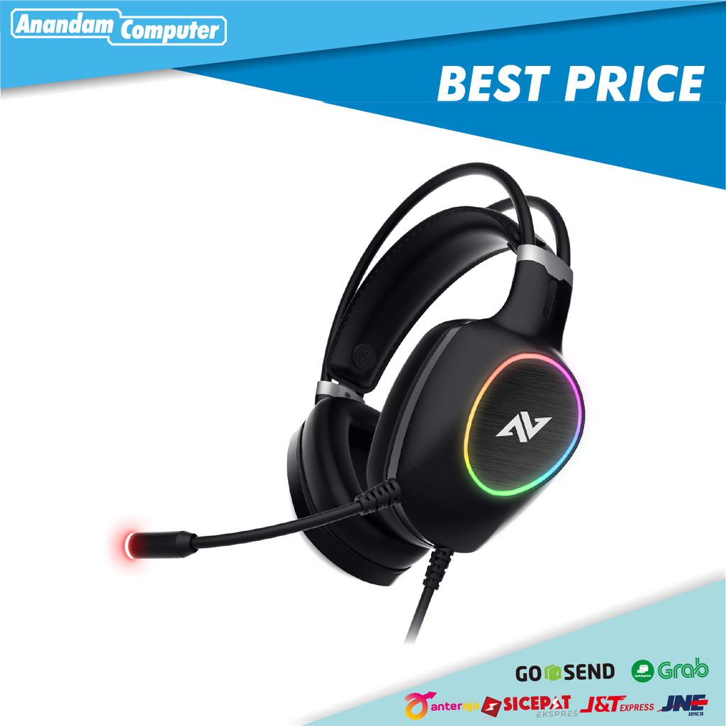 Abkoncore Ch55 Virtual 7.1 RGB Headset