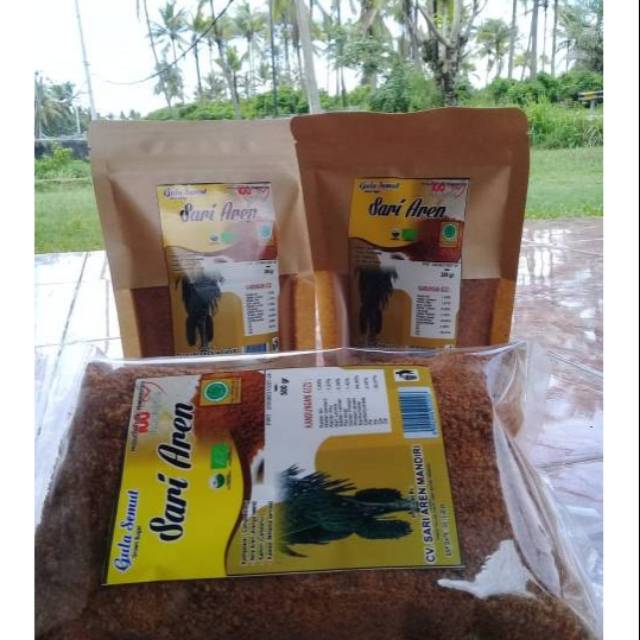 

Gula Aren Semut/ Gula Aren Bubuk / Palm Sugar 250 gram Original Khas Lebak-Banten