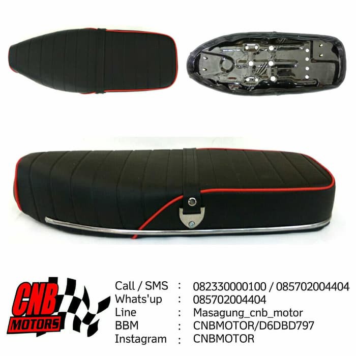 Sadel Jok Motor C70 untuk Rangka C70 STD008C70