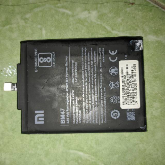 Baterai Xiaomi Redmi 3