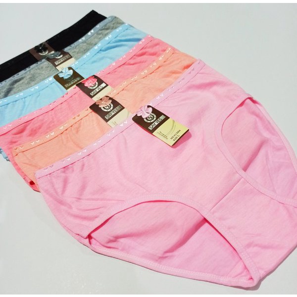 Celana Dalam Wanita Basic / CD Cewek Basic All Size Fit To XL Murah Kancut Remaja Murah