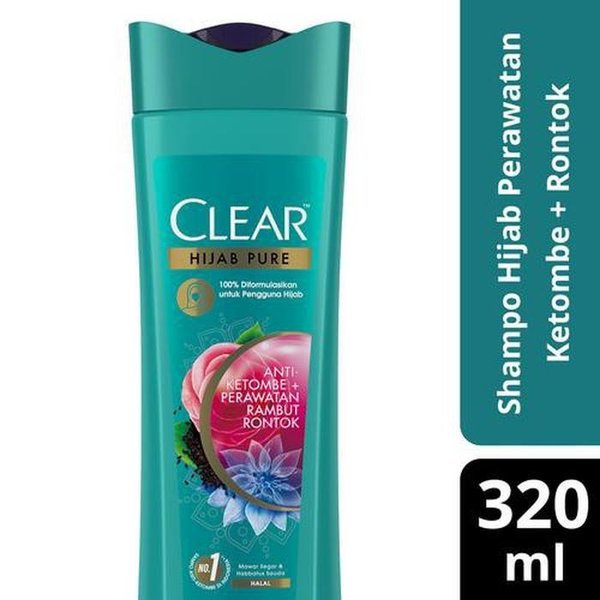CLEAR HIJAB PURE SHAMPOO ALL VARIAN 320 ML