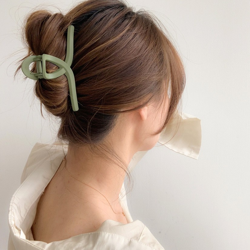 Jepit Rambut Salon Jumbo Warna Matte / Jedai Doff 10cm / Jepitan Rambut Panjang