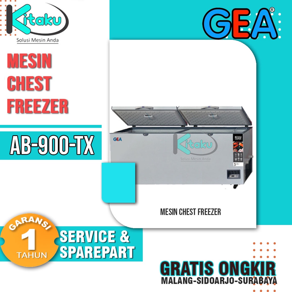 Chest Freezer GEA-AB-900-T-X