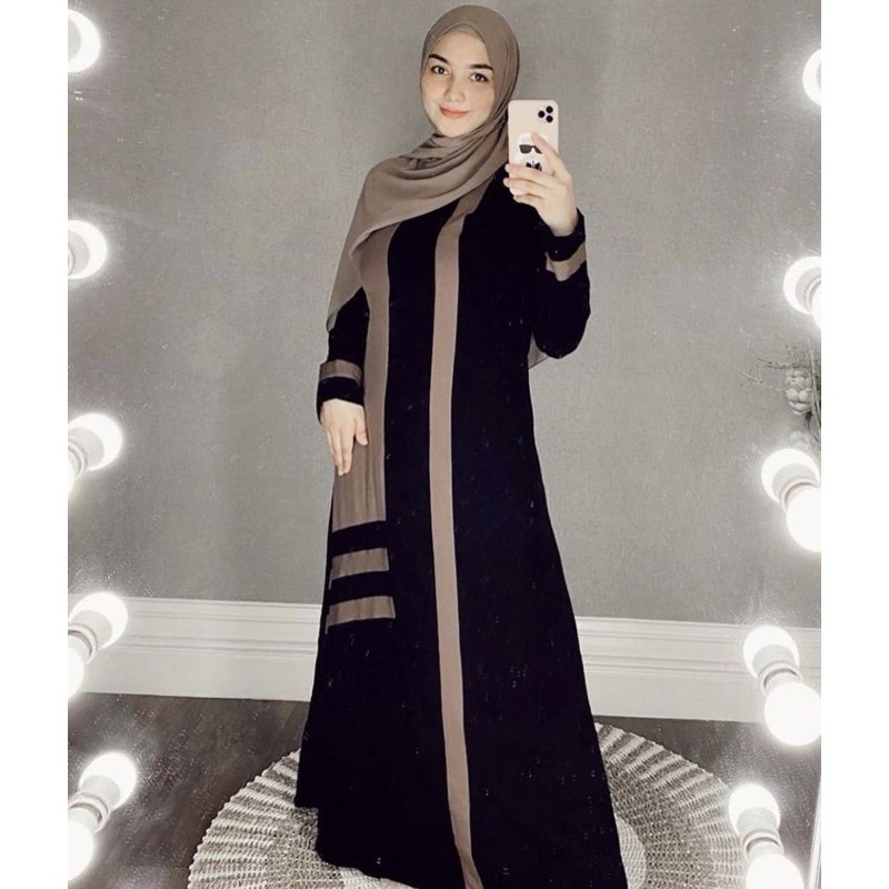 promo-abaya pita badan renda G -big sale-Best seller-dress hitam-dress polos-murah gamis turkey-gamis turki terbaru abaya-gamis abaya terbaru-abaya hitam turkey-gamis arabian turkey-abaya hitam arab-abaya jumbo-baju abaya terbaru-abaya citra coksu