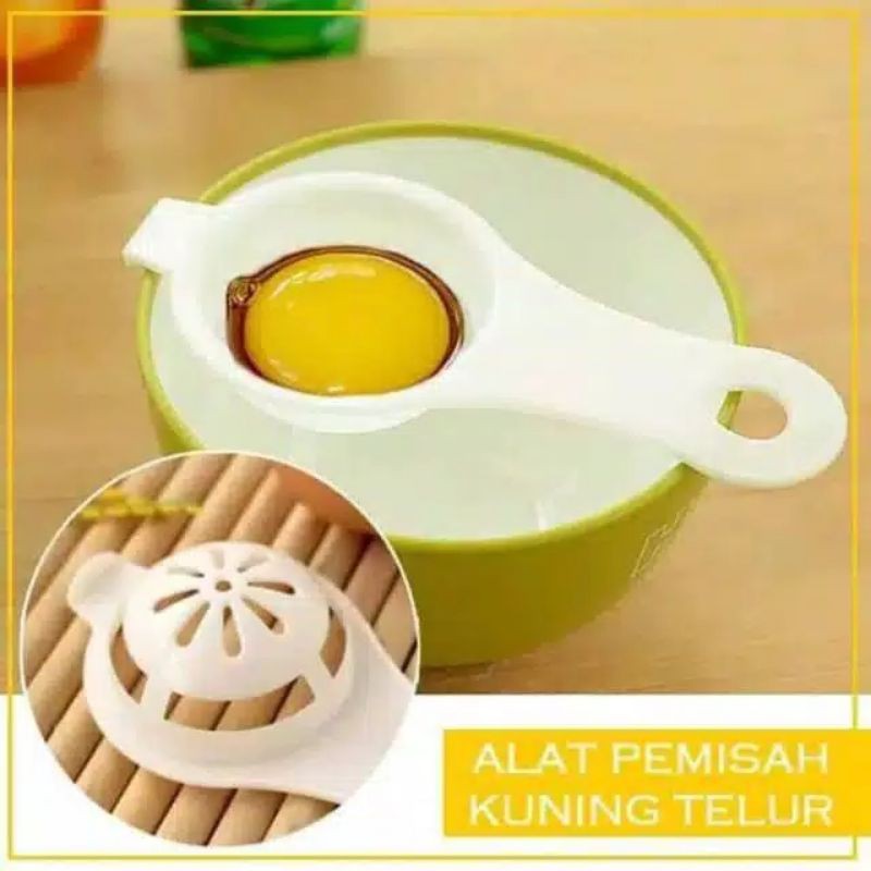 alat Pemisah Penyaring Putih dari Kuning Telur Egg Separator Sederhana