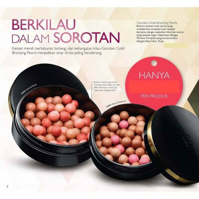 GIORDANI GOLD BRONZING PEARL