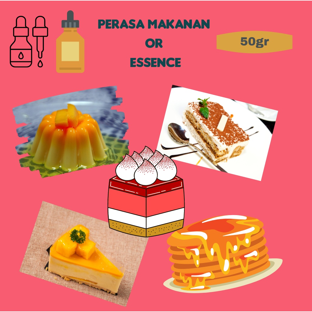 

Bubuk Essence Perasa Makanan Minuman Aneka Rasa Coklat Choco Durian Green Tea Jeruk Keju Lemon Madu Mangga Red Velvet Strawberry Taro Tiramisu Nikmat Lezat Halal Berkualitas Terbaik Murah PART 2 (50gr)