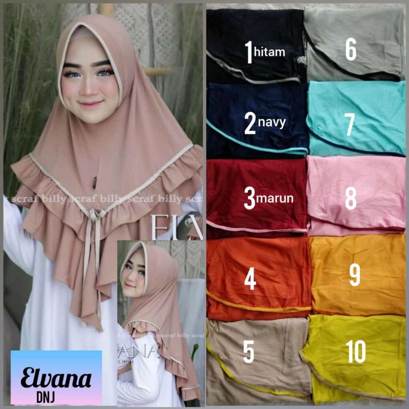 Jilbab Elvana Dnj