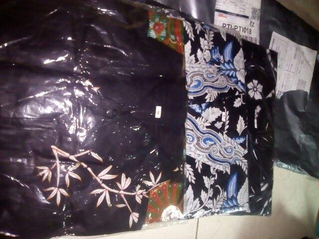 Bswart Batik Hrb026 Kenongo Hem Pendek Padi Pekalongan M L Xl Batik