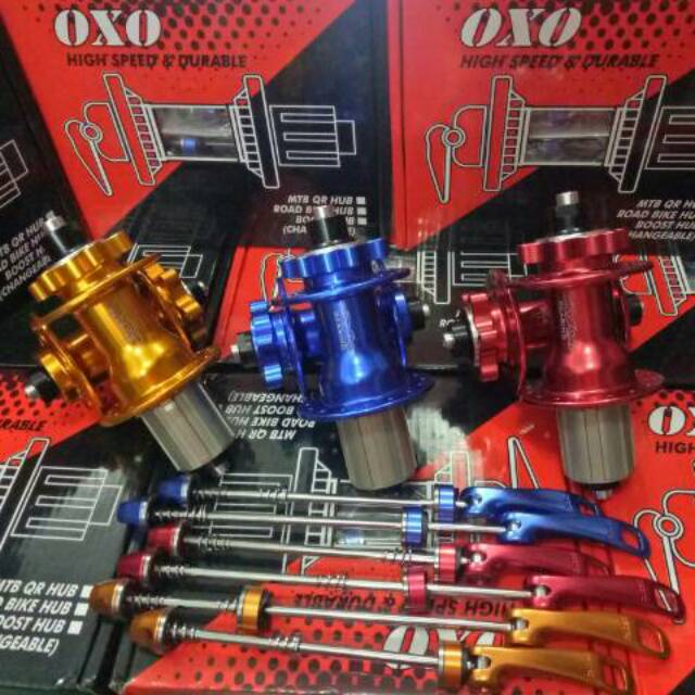 Hub freehub OXO bearing 32hole jangkrik keras