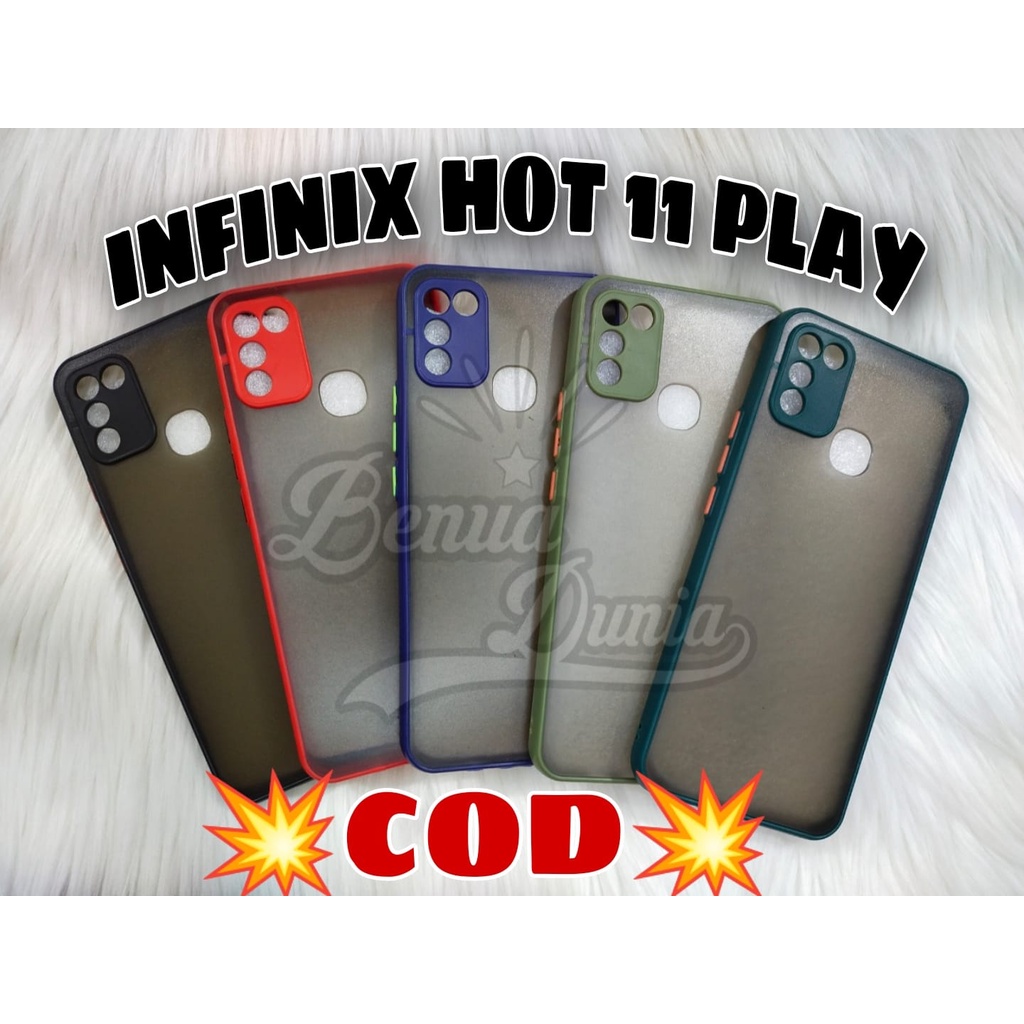 CASE MATTE INFINIX HOT 11S // CASE DOVE MY CHOICE PLUS RING KAMERA INFINIX HOT 11S - BD