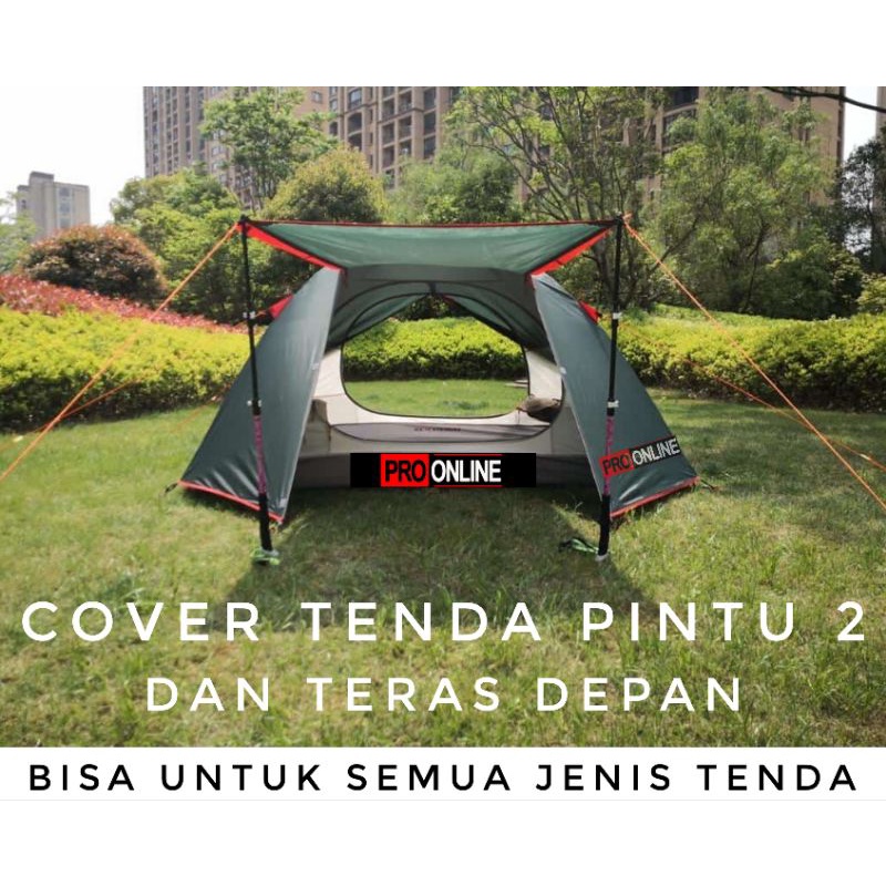 COVER TENDA CAMPING / PELINDUNG ATAS TENDA / ATAP TENDA / TENDA CAMPING OUTDOOR