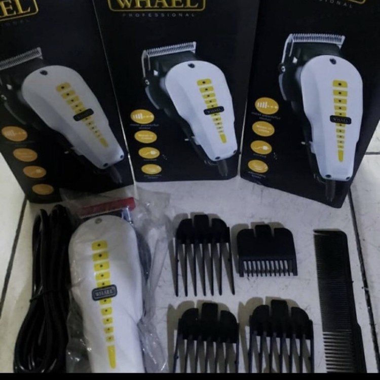 COD CUKURAN RAMBUT HAIR CLIPPER WHAEL SUPER TAPER//ALAT CUKUR RAMBUT WHAEL TERMURAH//ALAT CUKUR LISTRIK WHAEL