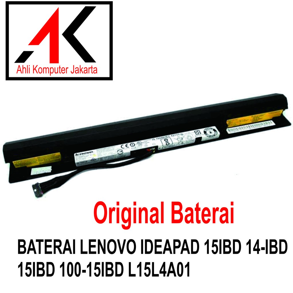 ORIGINAL BATERAI LENOVO IDEAPAD 15IBD 14-IBD 15IBD 100-15IBD L15L4A01