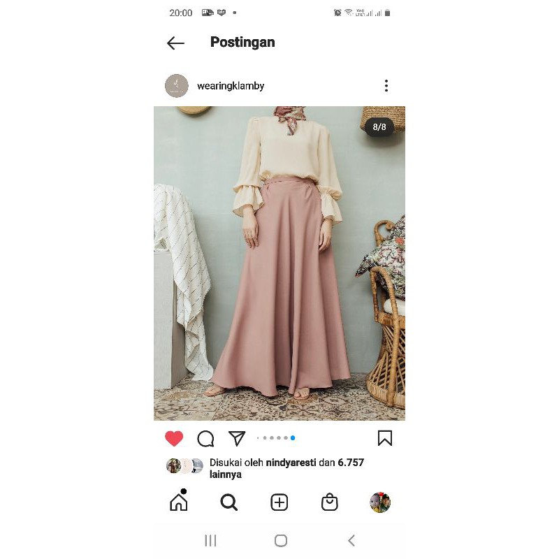 gianna Skirt wearing klamby