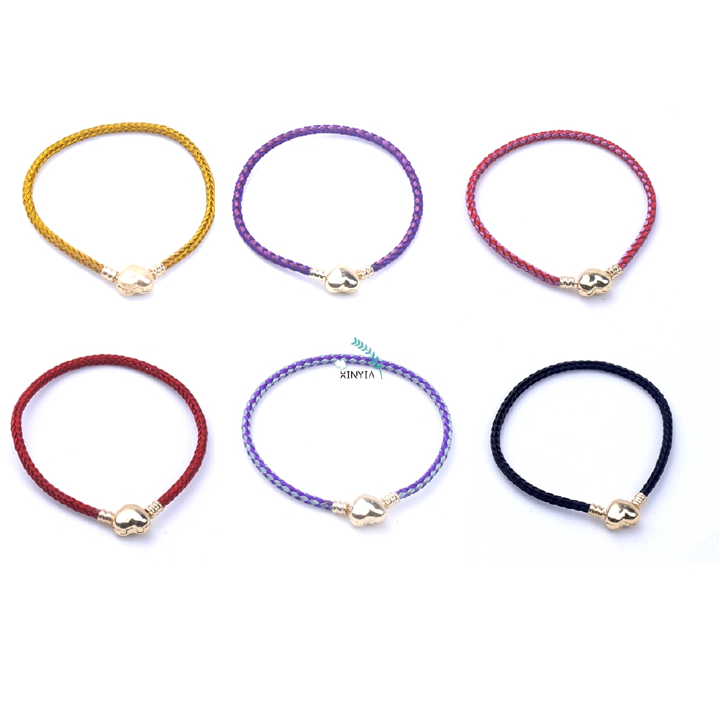 Korea Fashion Tali Kawat Gelang Wanita Aksesoris Gelang 6 Warna
