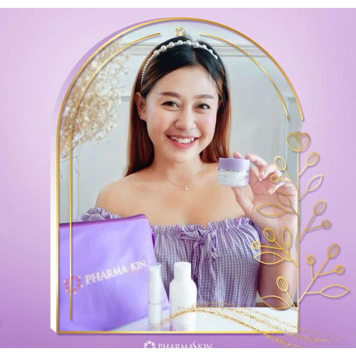 Pharmaskin Paket Night Cream Day Cream dan Serum Glowing Perawatan Wajah Menghilangkan Flek Noda Hitam Resmi BPOM Halal Original-8