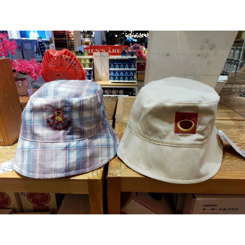 Jual Miniso Toy Story Bucket Hat Lotso Shopee Indonesia