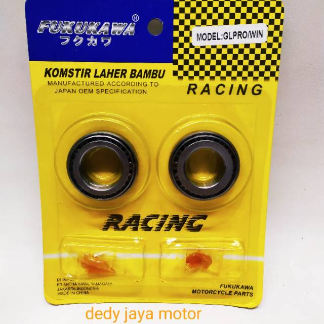 Komstir racing comstir GL pro, honda win, tiger laher bambu produk original fukukawa genuine parts