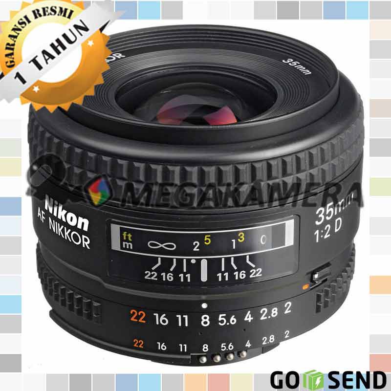 Nikon AF NIKKOR 35mm f/2D Lens