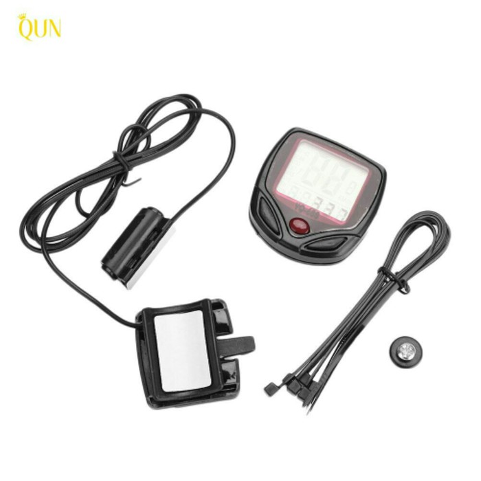 Speedometer Sepeda Odometer Digital Lcd Buat Mtb, Bmx, Sepeda Lipat