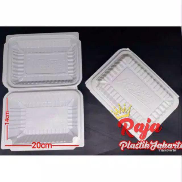 Lunch Box Bahan Hi Pp/kotak Makan Sekali Pakai