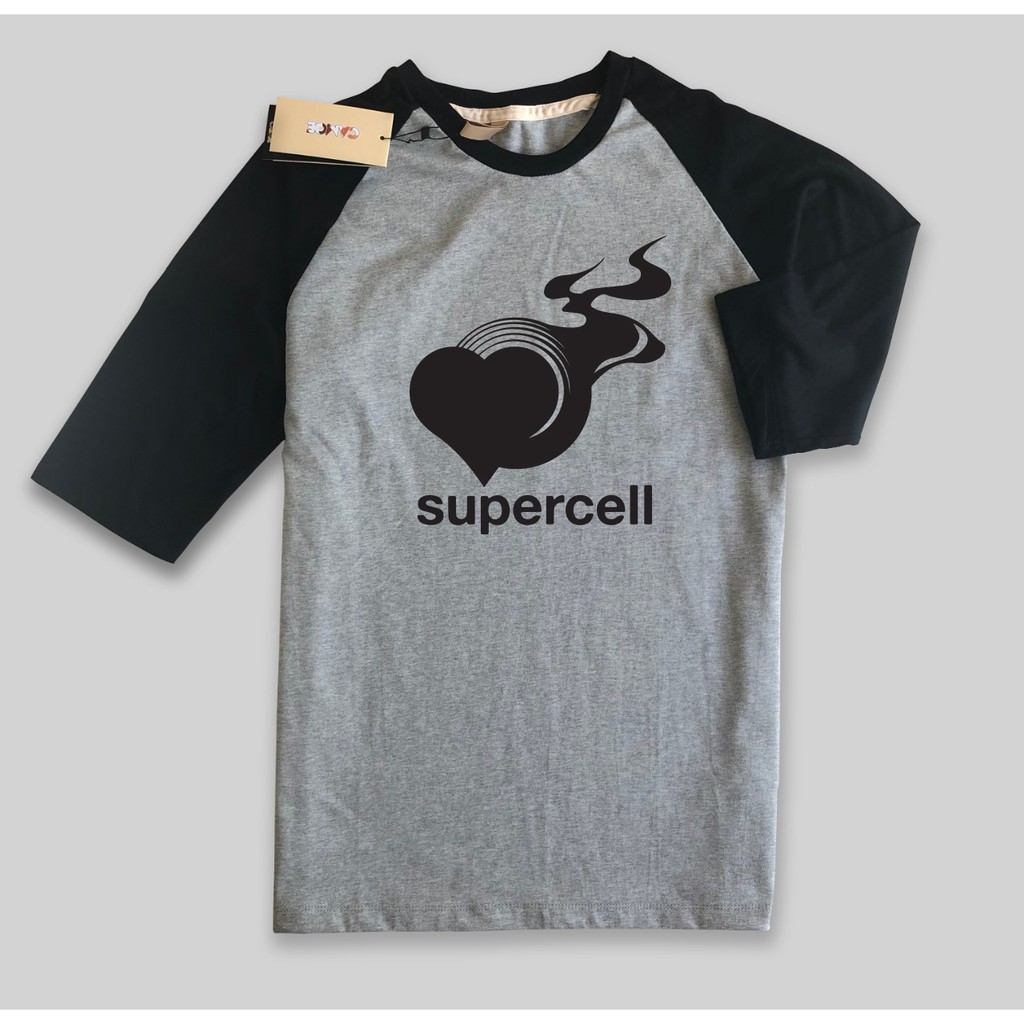 Kaos Raglan Supercell Japan