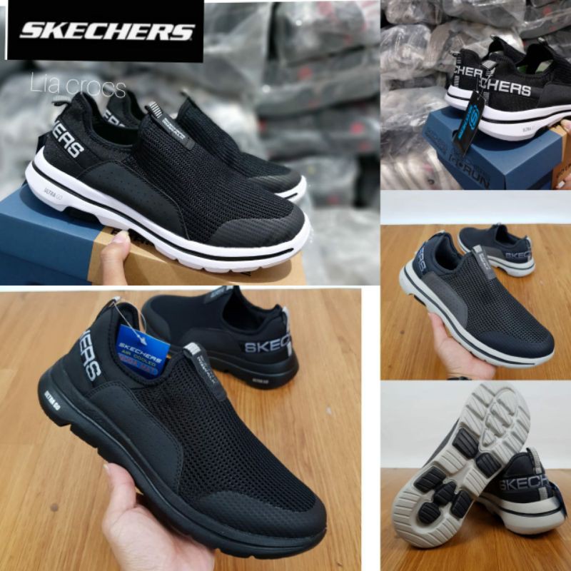 Sepatu pria Skechers go walk5 / Skechers / Skechers Pria go walk 5 Downdraft