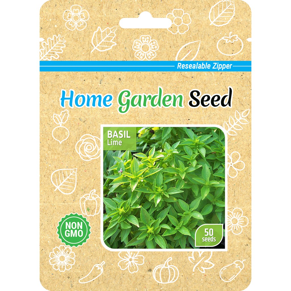 Benih Basil Lime - Home Garden Seed