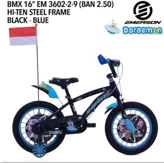 Sepeda BMX Anak Laki-Laki 16 Inch EMERSON DORAEMON EM-3602-2-9