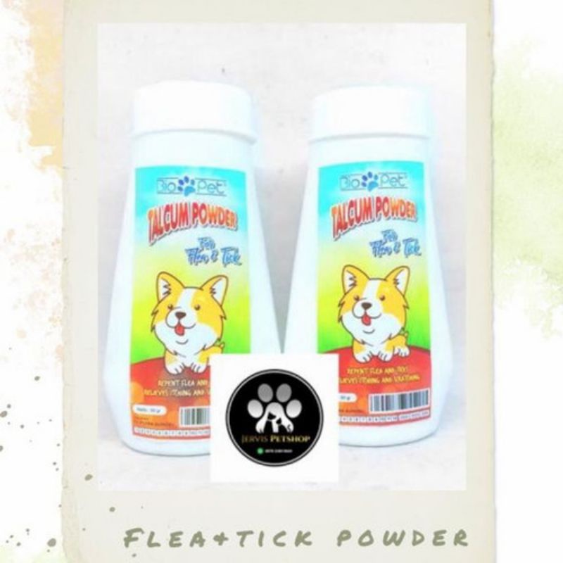 biopet talcum powder untuk kutu dan jamur 50gr