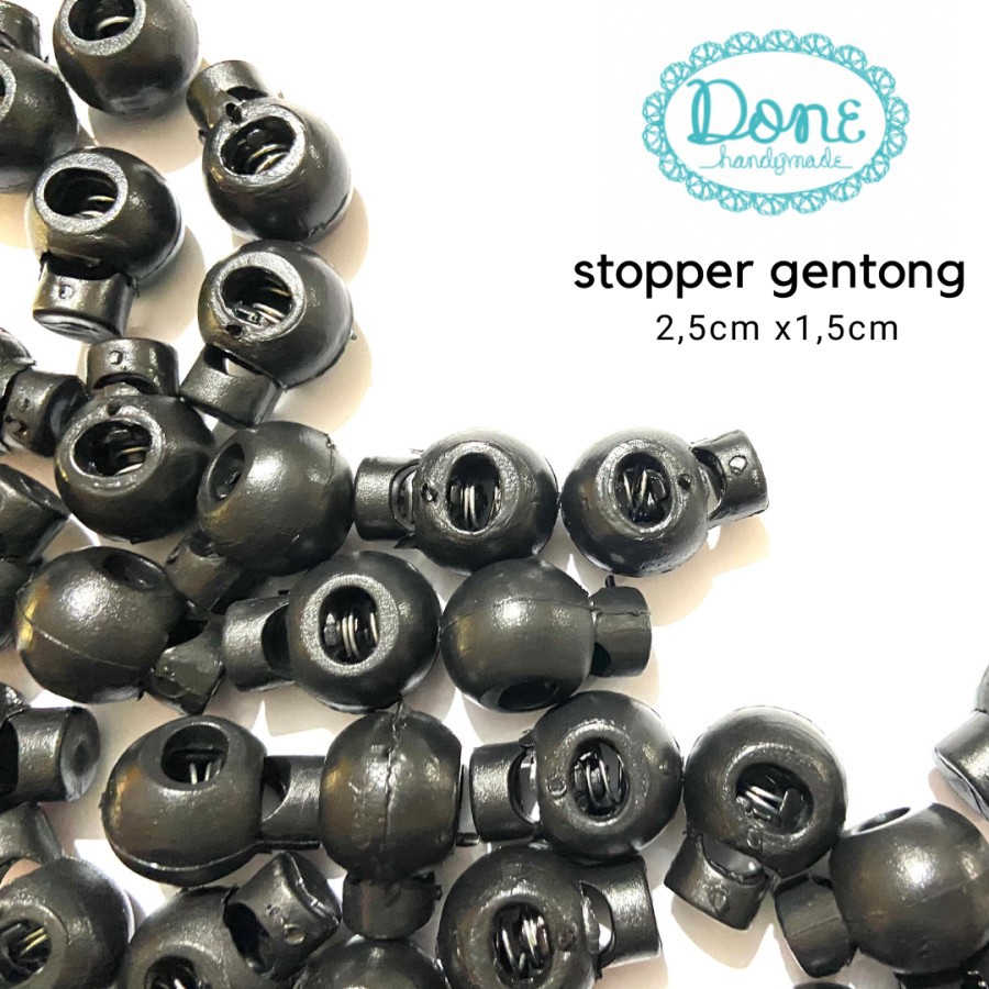 Stopper gentong penahan tali masker alat hold tali tas tali pouch