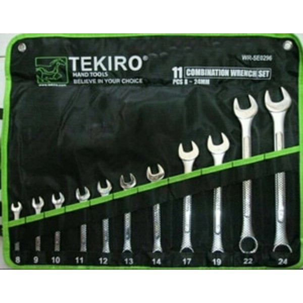 TEKIRO - KUNCI RING PAS 11 PCS 8 - 24 MM PER SET ORIGINAL GROSIR MURAH