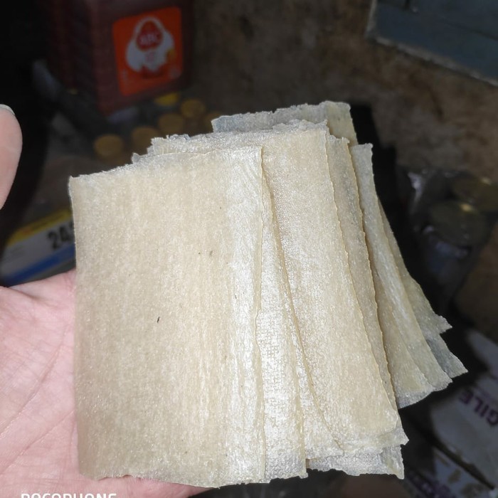 

Kerupuk Gendar Qampung Beras Putih Mentah 150gr Krupuk Karak Pecel Bawang