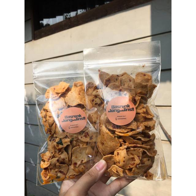 

Basreng jongjins KEMASAN PLASTIK 250gr