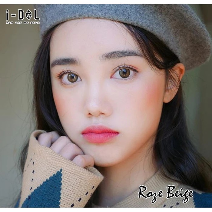 SOFTLENS SWEET I-DOLL ROZE. NORMAL/MINUS