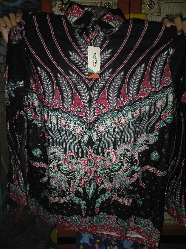 Baju Batik Couple Gamis Jumbo Murah Pasangan Modern Muslim | Devanna