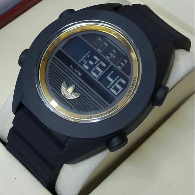 Jam tangan  pria Adidas sport digital rubber