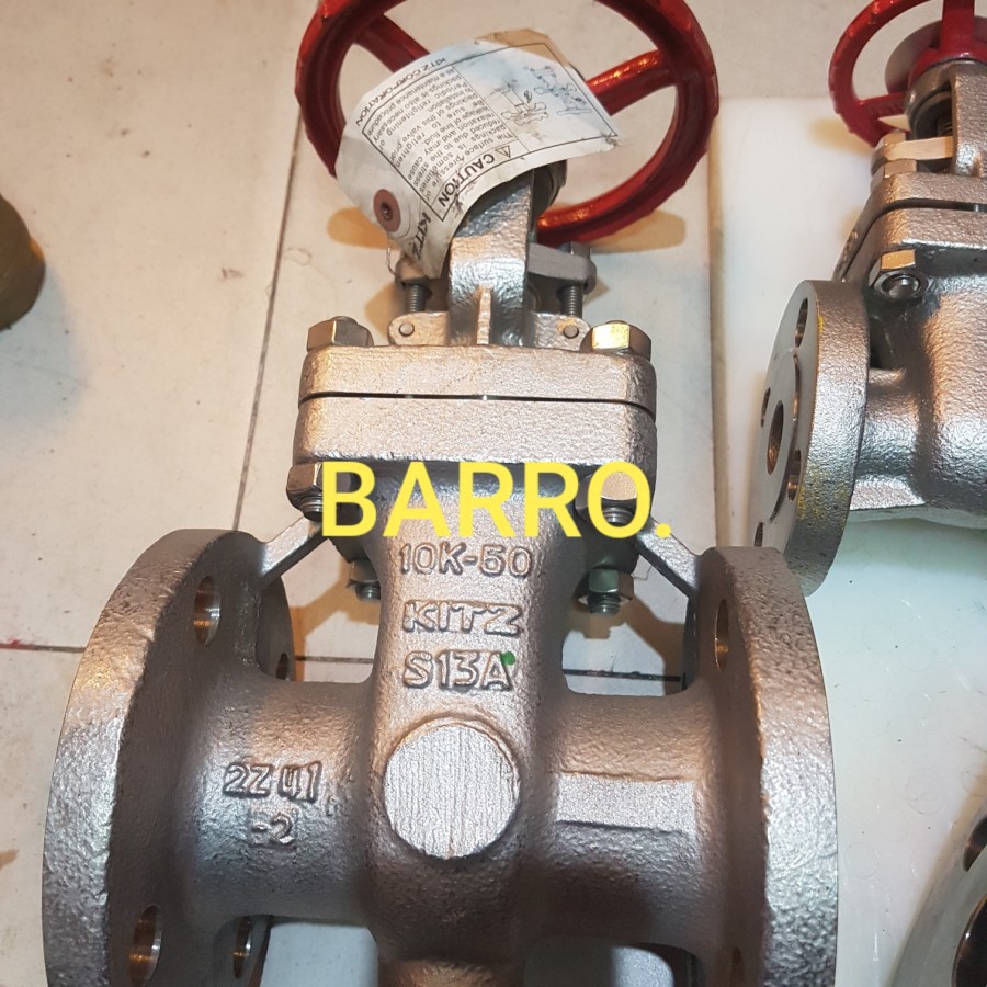 GATE VALVE STAINLESS KITZ SS304 JIS 10K 2"