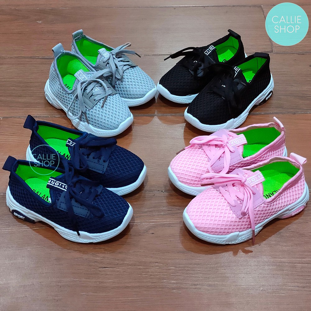  Sepatu  Anak Sneaker Slip On Unisex Laki Perempuan Sol  