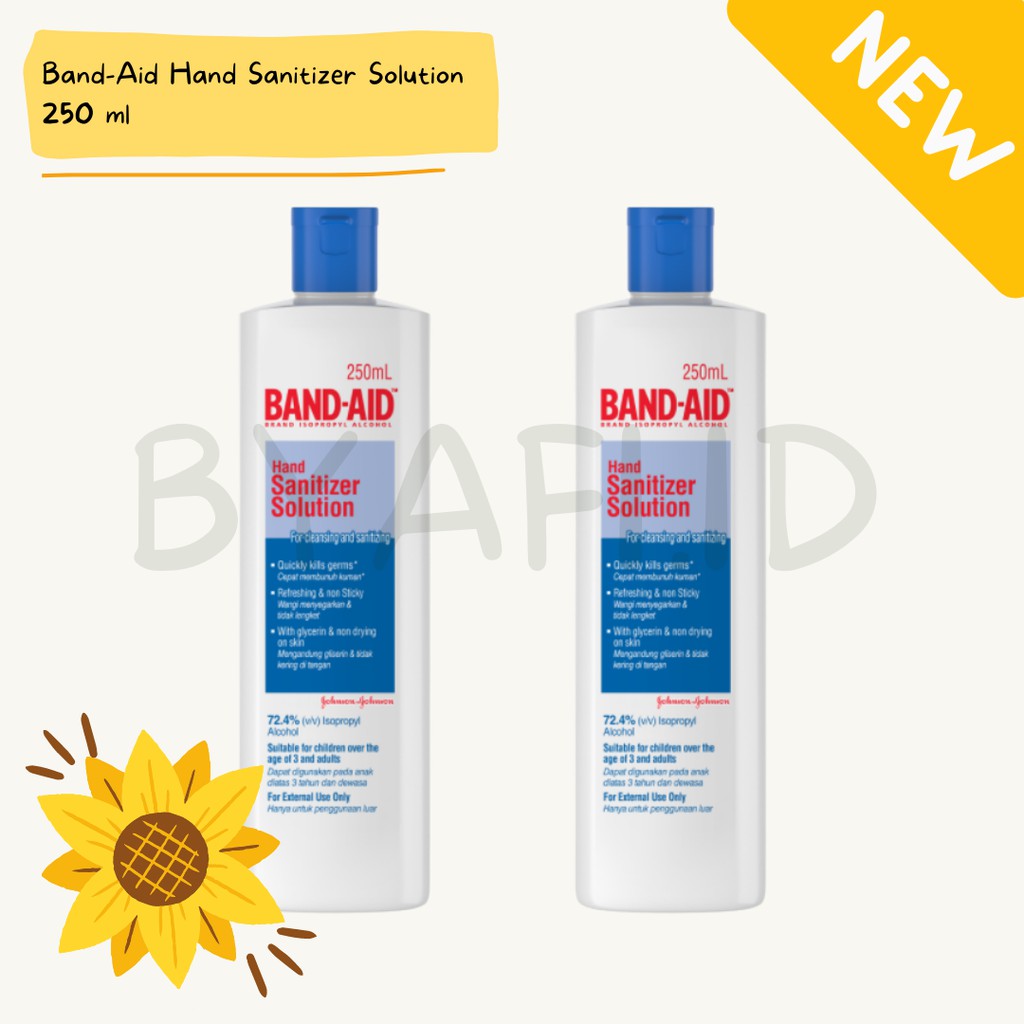 [NEW] Band-Aid Hand Sanitizer Solution 250 ml