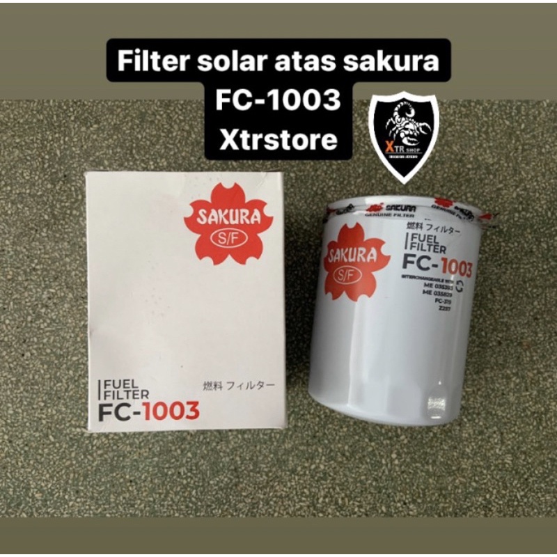 Filter solar atas FC-1003 Filter Sakura Atas Colt Diesel FC1003