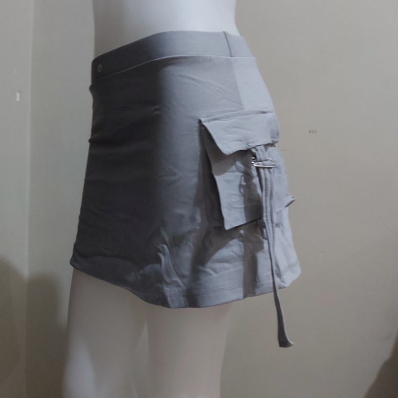 rok senam kantong samping ukuran M L XL XXL-5
