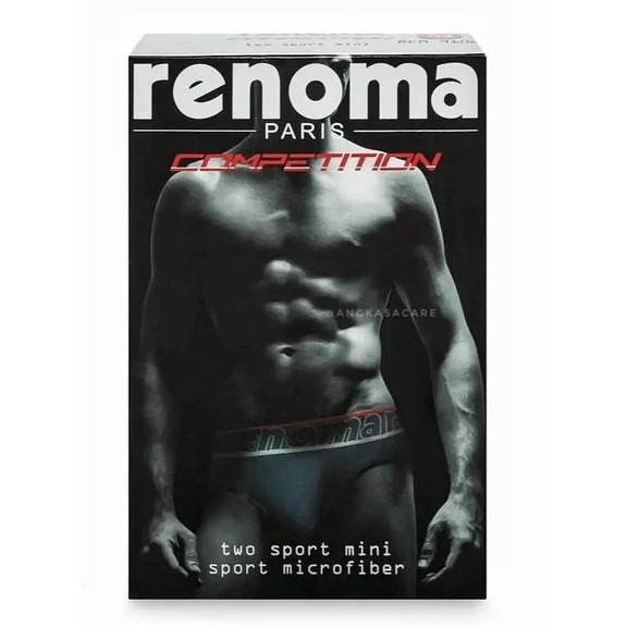 RENOMA MICROFIBER BRIEF / CELANA DALAM RENOMA COMPETITION / RENOMA SPORT / RENOMA COMPETITION BRIEF 